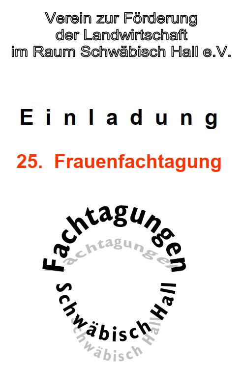 Einladung zur 25. Frauenfachtagung am 09. Februar 2022 online 10-16.15 Uhr