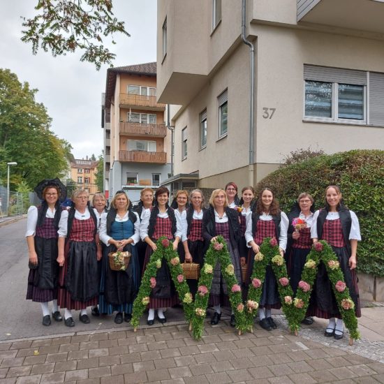 LandFrauen Gammesfeld beim Cannstatter Volksfestumzug am 25.September 2022