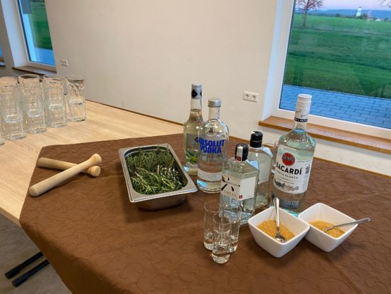 Cocktailworkshop der jungen LandFrauen im Kühof