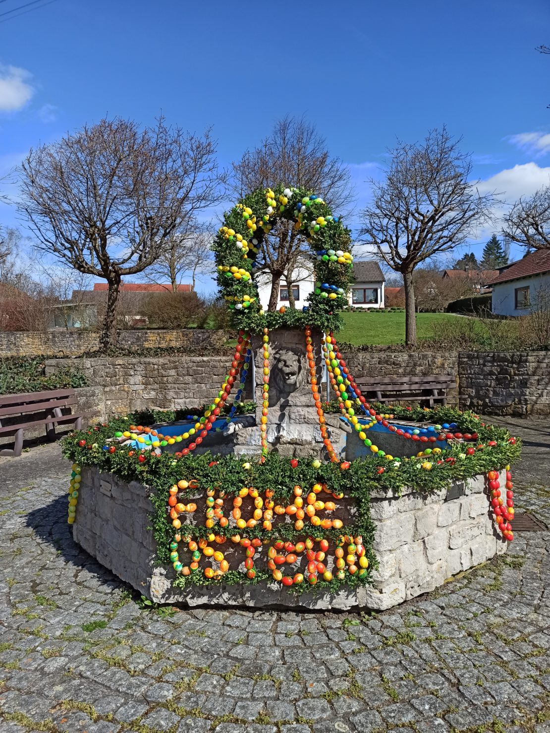 Osterbrunnen Marktlustenau