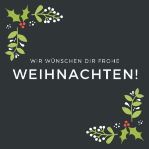 Frohe Weihnachten