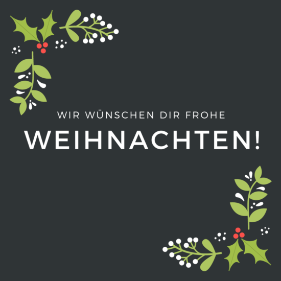 Frohe Weihnachten