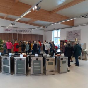 Besuch bei der Weihnachtsschaubäckerei Manz