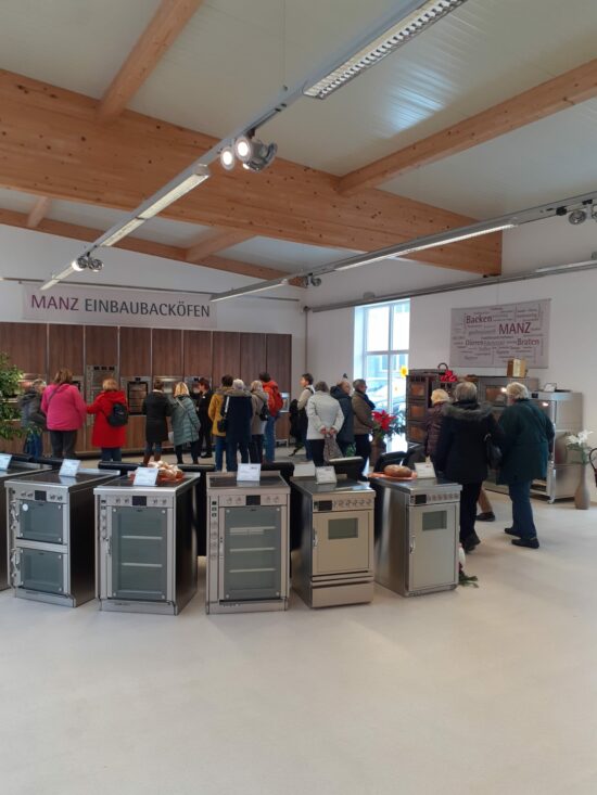 Besuch bei der Weihnachtsschaubäckerei Manz