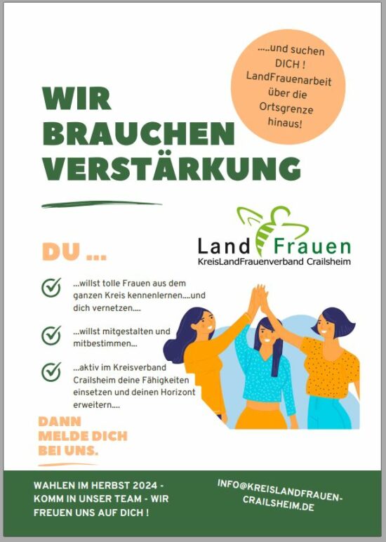 Wir brauchen Verstärkung – und suchen Dich!