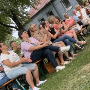 Applaus gab es für die persönlichen Geschichten der Landfrauen reichlich.
