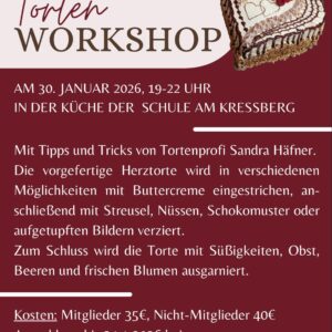 Tortenworkshop mit Sandra Häfner