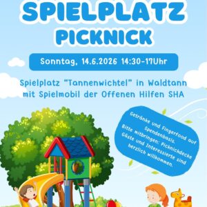 Spielplatzpicknick
