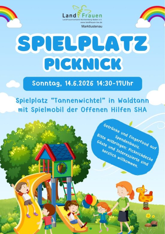 Spielplatzpicknick