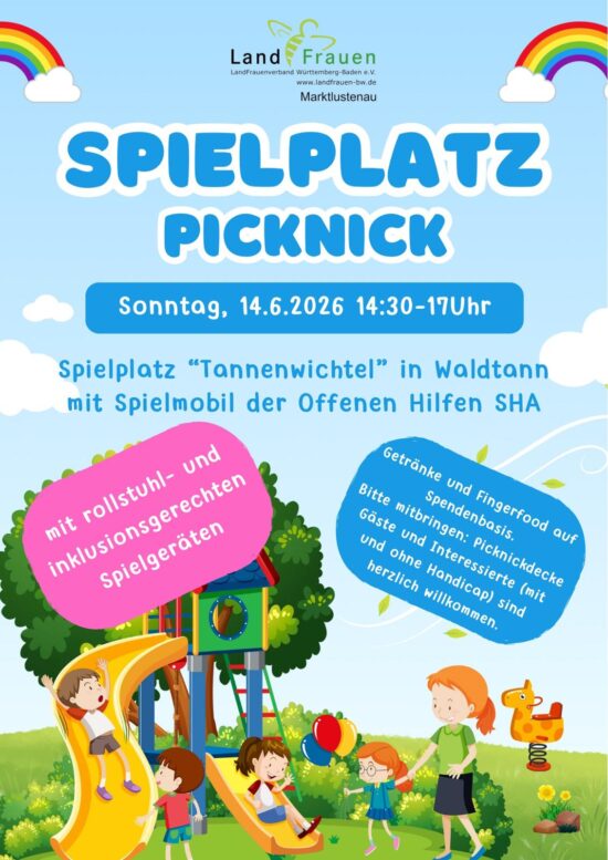 Spielplatzpicknick
